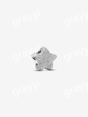 Pandora Textured Star Mini Charm